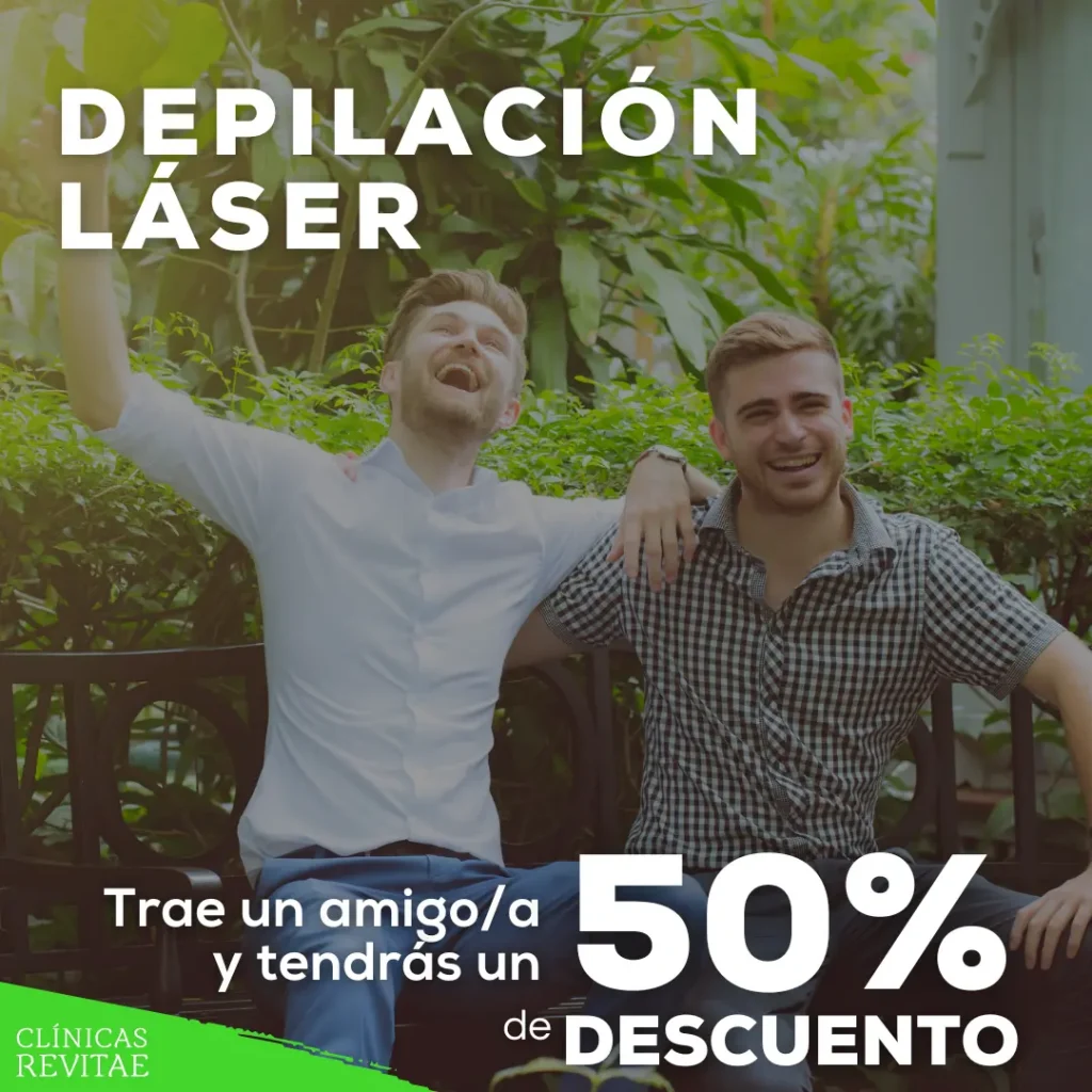 depilacion laser 50 descuento hombre