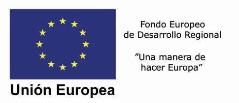 Logo Unión Europea: Fondo Europeo de Desarrollo Regional